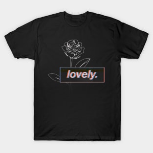 Roses, rose, flowers, plants, art, aesthetic, vintage, retro, quote, quotes, beautiful, dream, love, romantic, lovely, funny, fun, girl, mom, gifts gift ideas T-Shirt